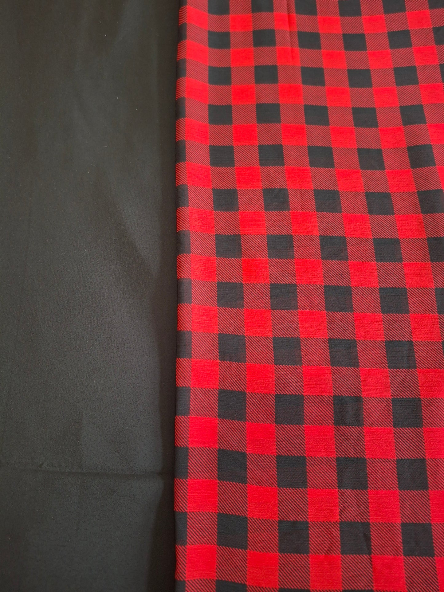 Red Printed Chiffon Georgette(2-Piece suit set with lining)6 meters