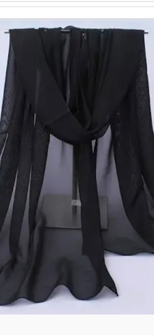 Chiffon dupatta Different Colours (2.30 meters length)