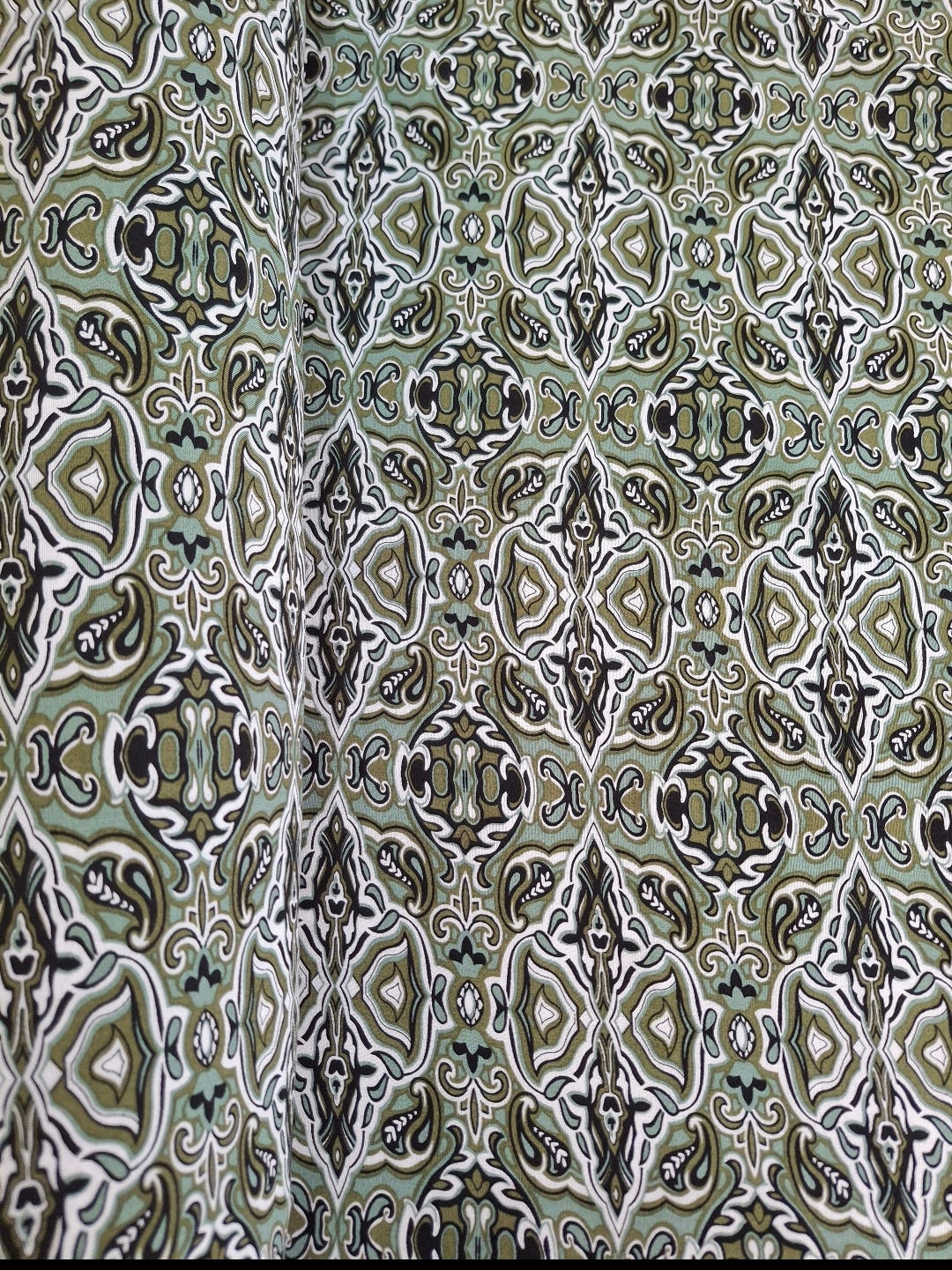 Viscose(4 meters)Full Suit Set,Black and Mustered,Black and Pink