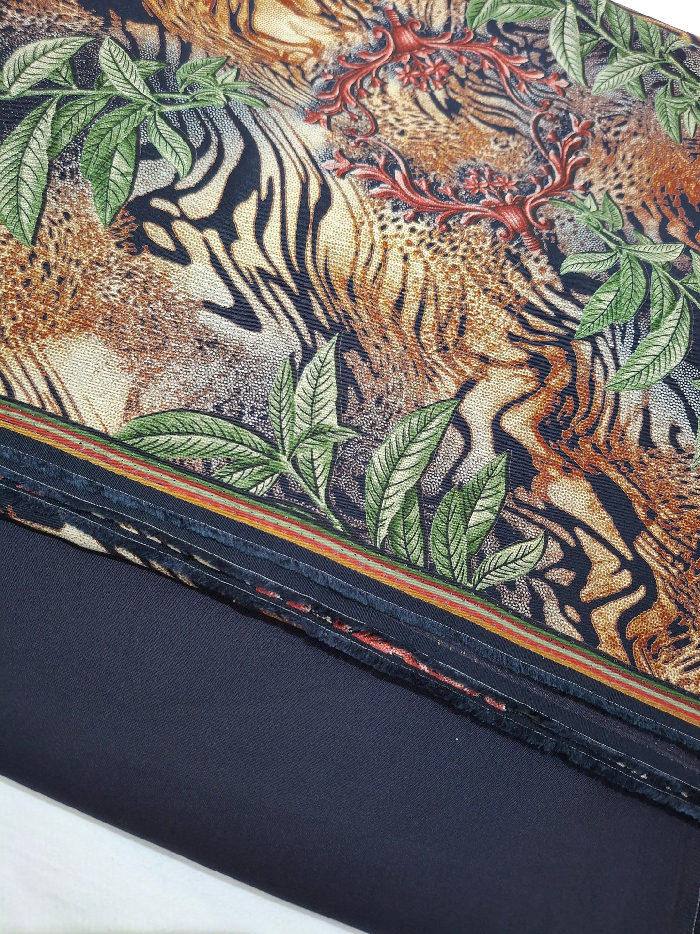 Marina Winter Fabric,2 piece suit set unstitched