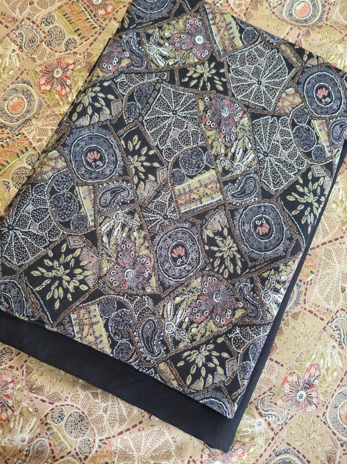 Alpiane (winter warm fabric) Different Colours(full suit set 4 meters 60"width)