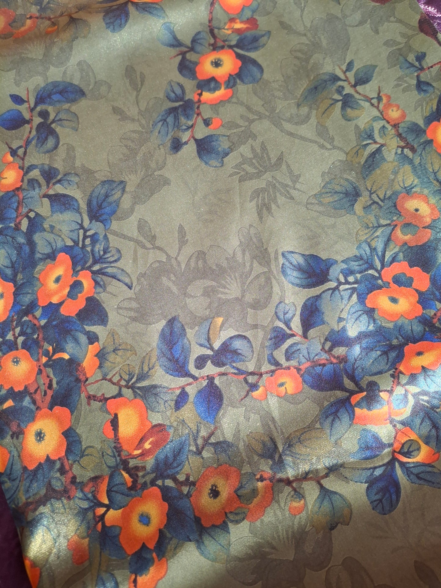 Printed Silk High Quality Full Suit Set,4 Meters Each,60"width