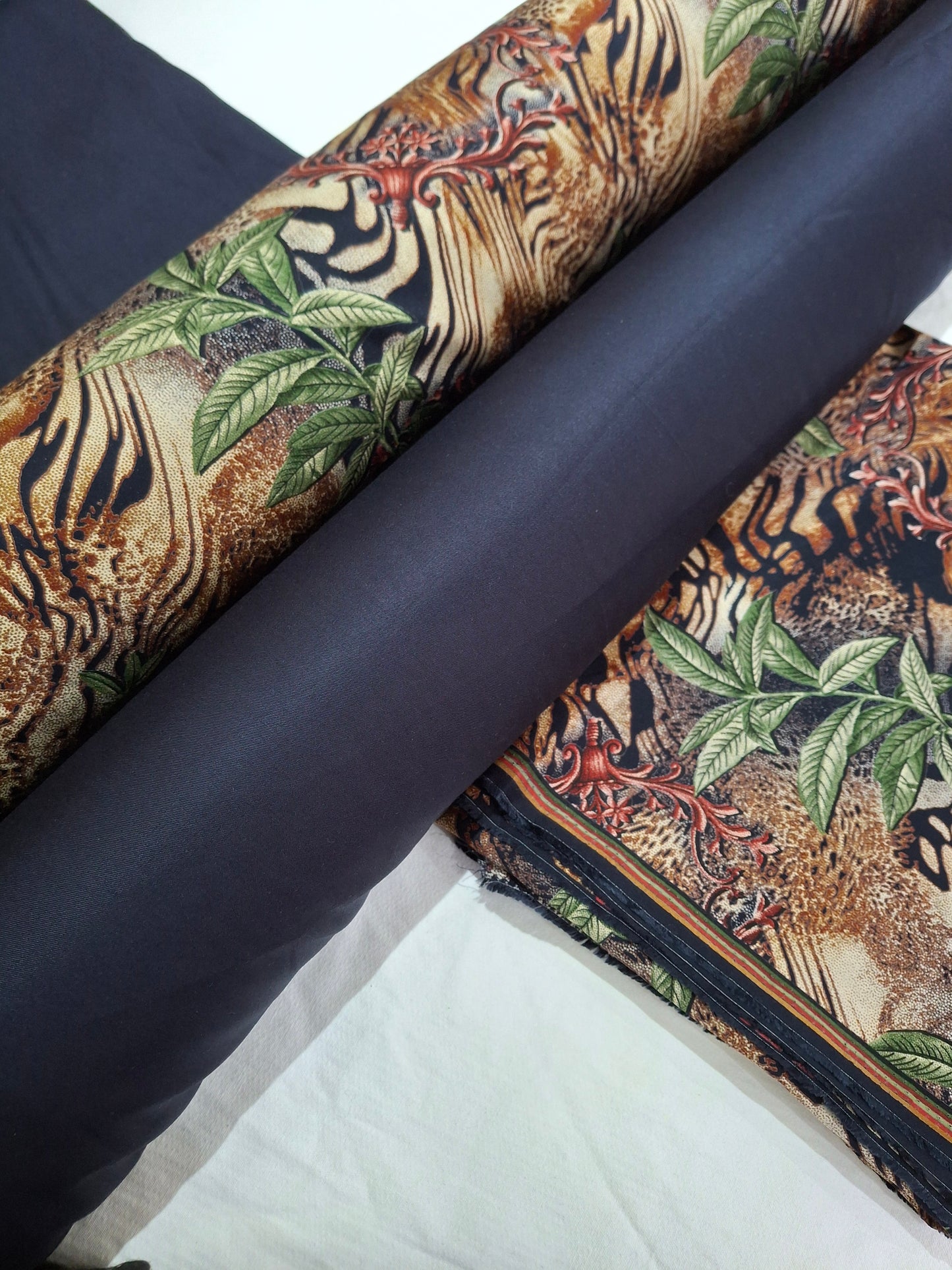 Marina Winter Fabric,2 piece suit set unstitched