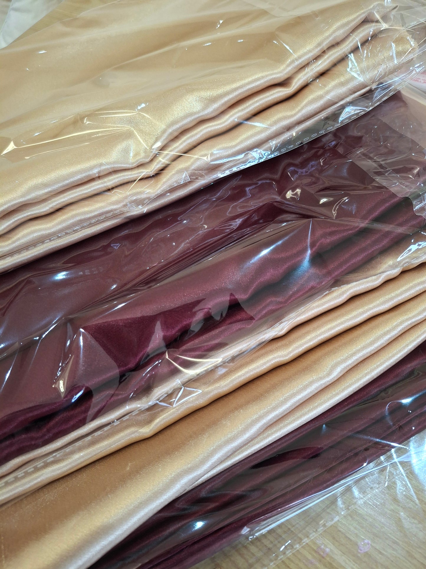 Satin silk Top Quality Full Suit Set 7 Colours(4 meters)60"width