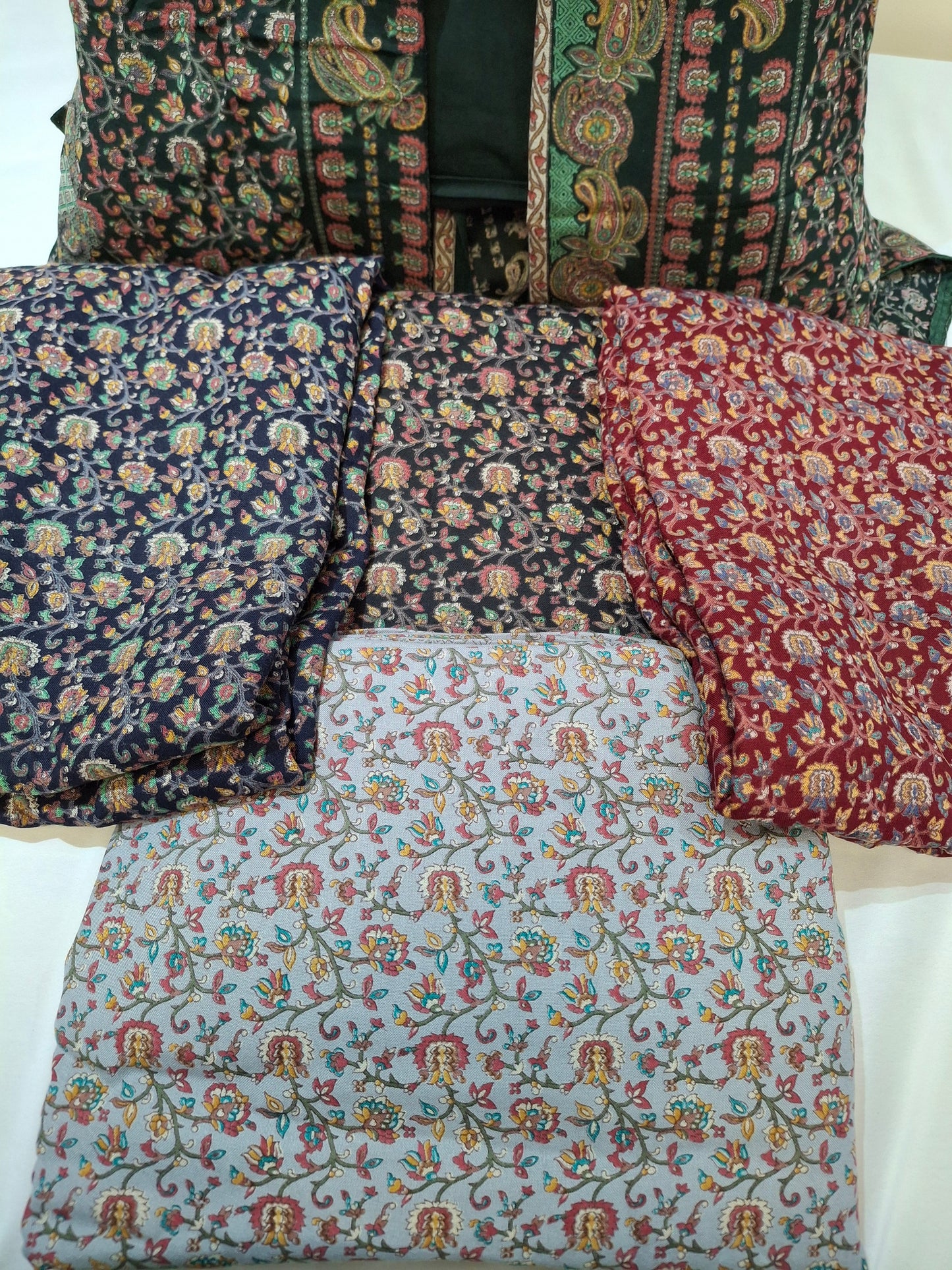 Alpiane Flowers Printed 3 piece Suits