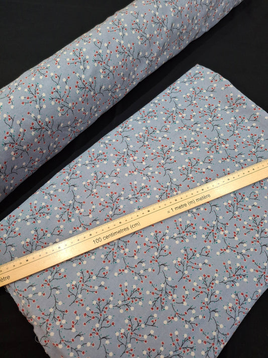 Original Alpiane Winter Warm Floral Full Suit Set 4 Meters,60" Width