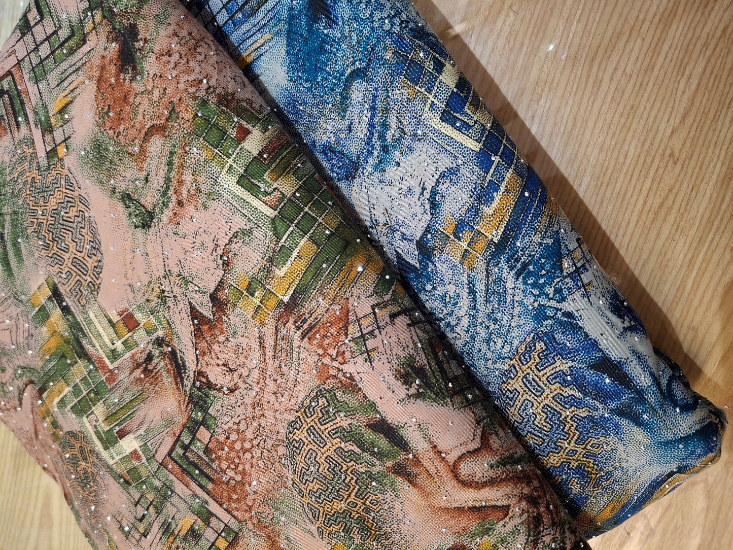 Fancy Diamond Twill Viscose Top Quality,4 meters(winter fabric)