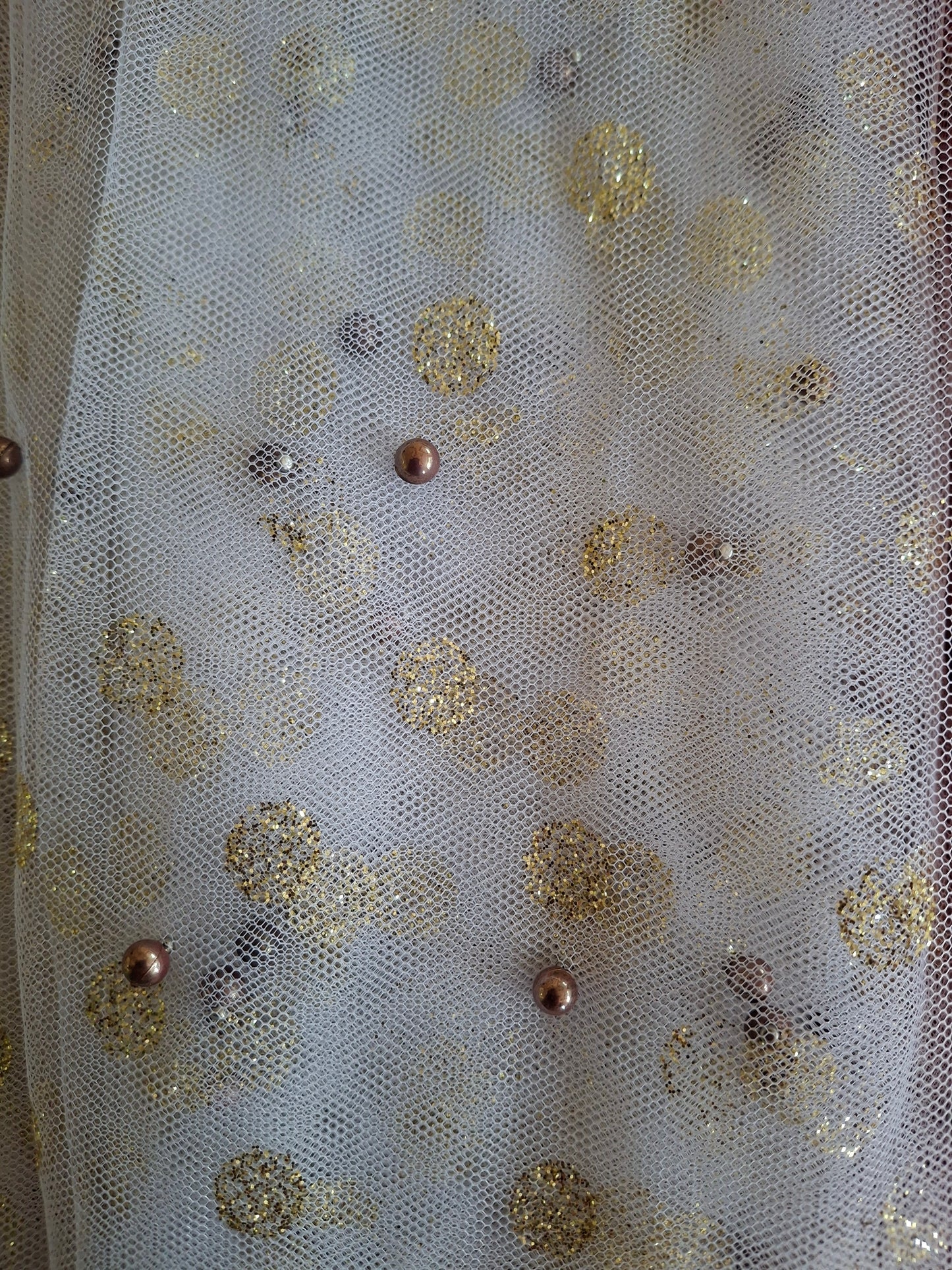 Sparkly Pearl Net dupattas(2.30 meters)