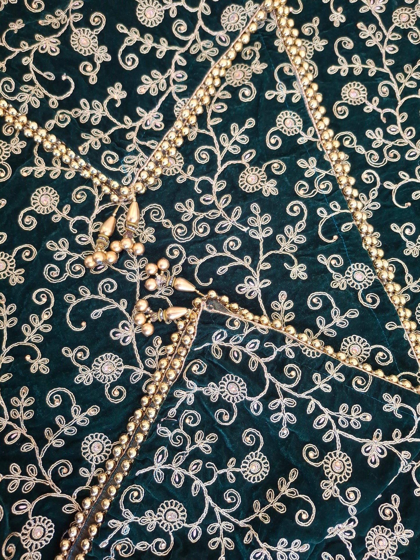 Velvet Embroidered shawls Top Quality