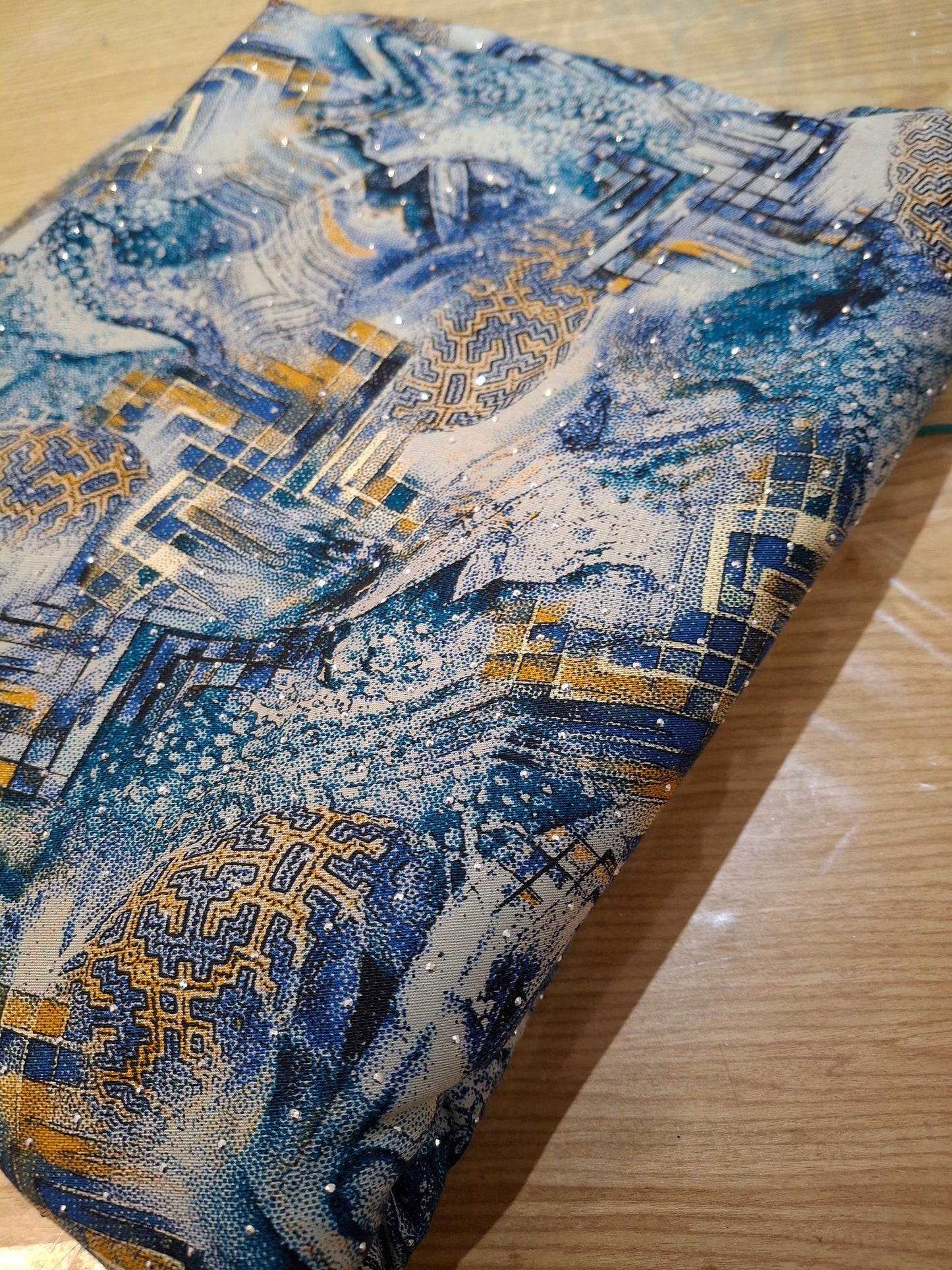 Fancy Diamond Twill Viscose Top Quality,4 meters(winter fabric)