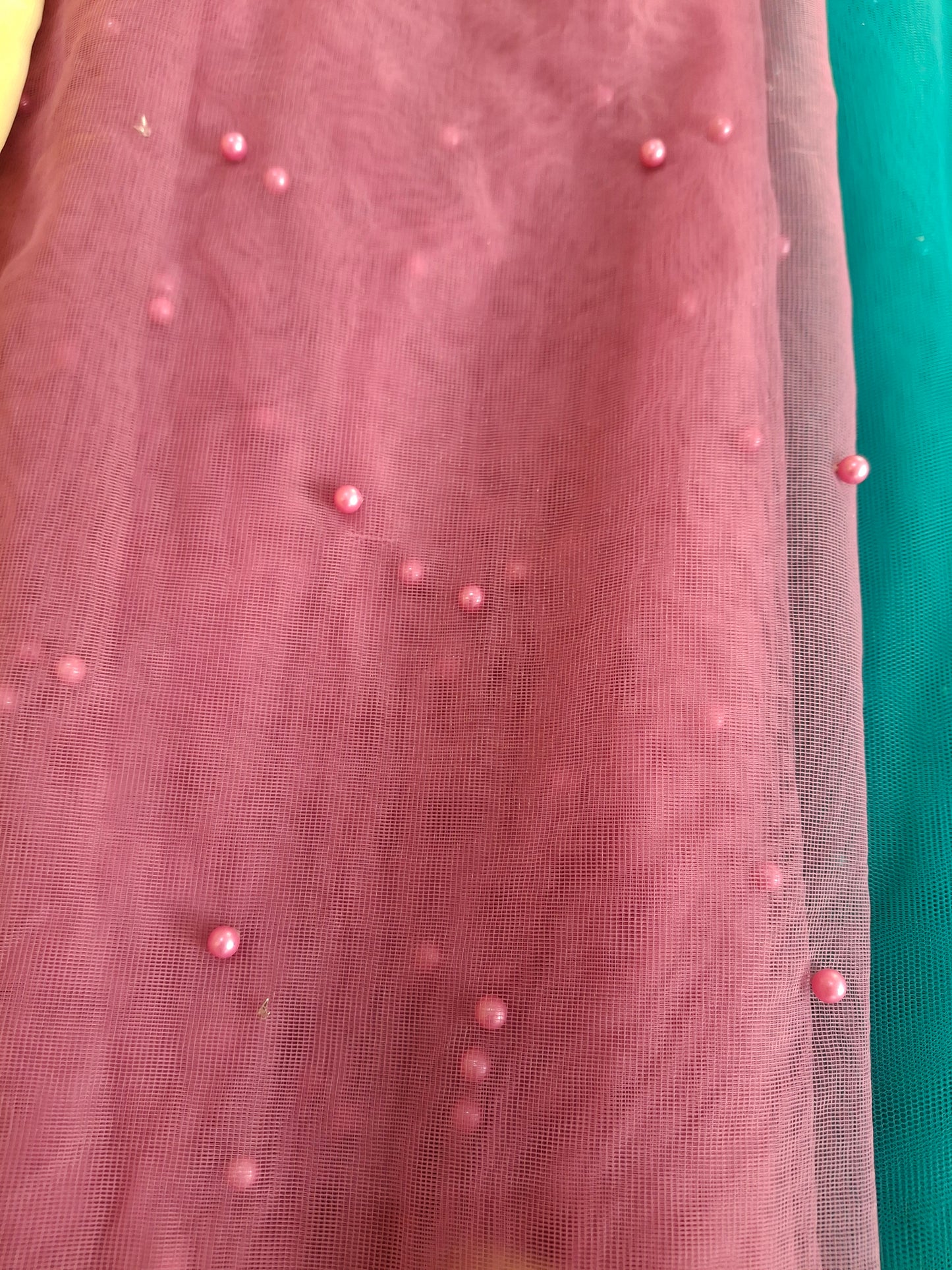 Pearl Net Dupatta Multiple Colour(2.30meters length)