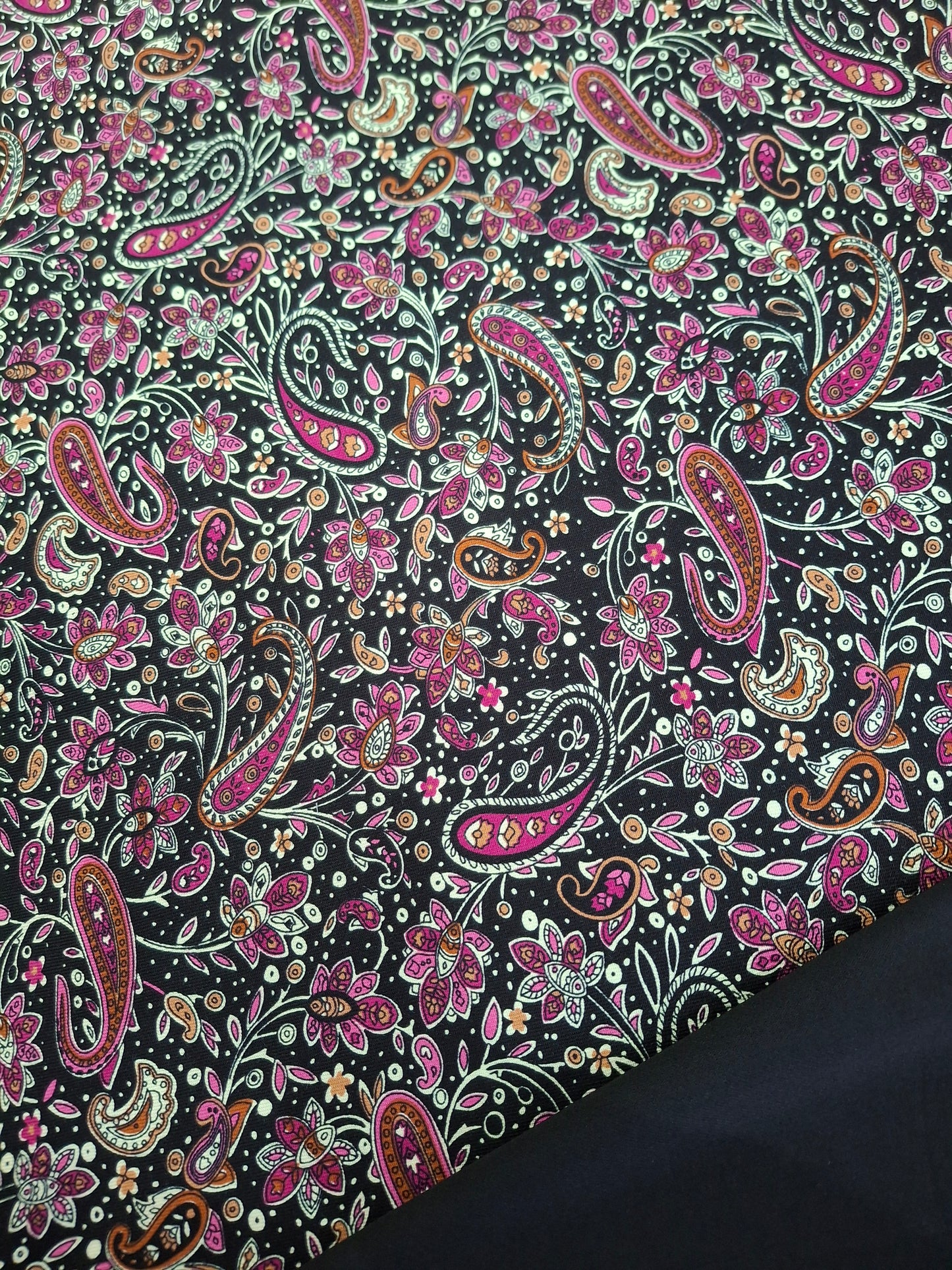 Printed Twill Viscose Marina Top Quality 60"width,4 meters