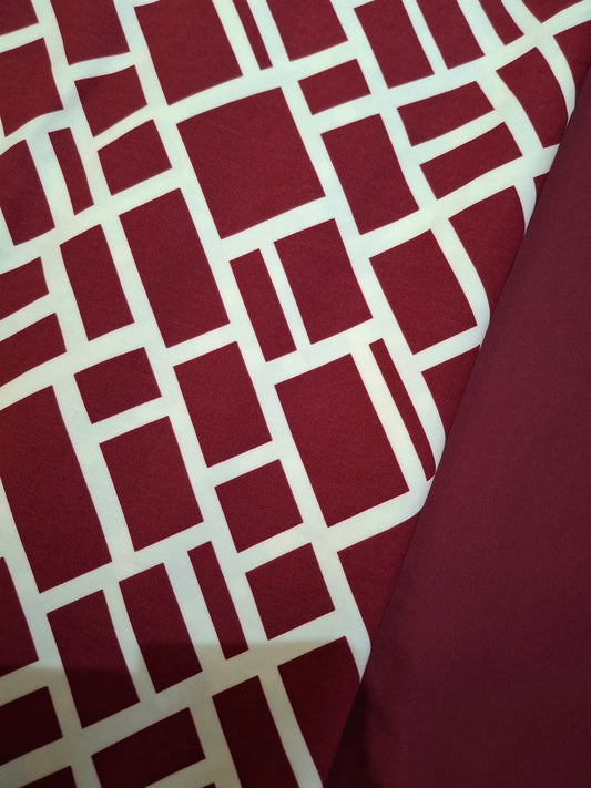 Winter Warm Twill Viscose Top Quality Full Suit,4 meters,60" width