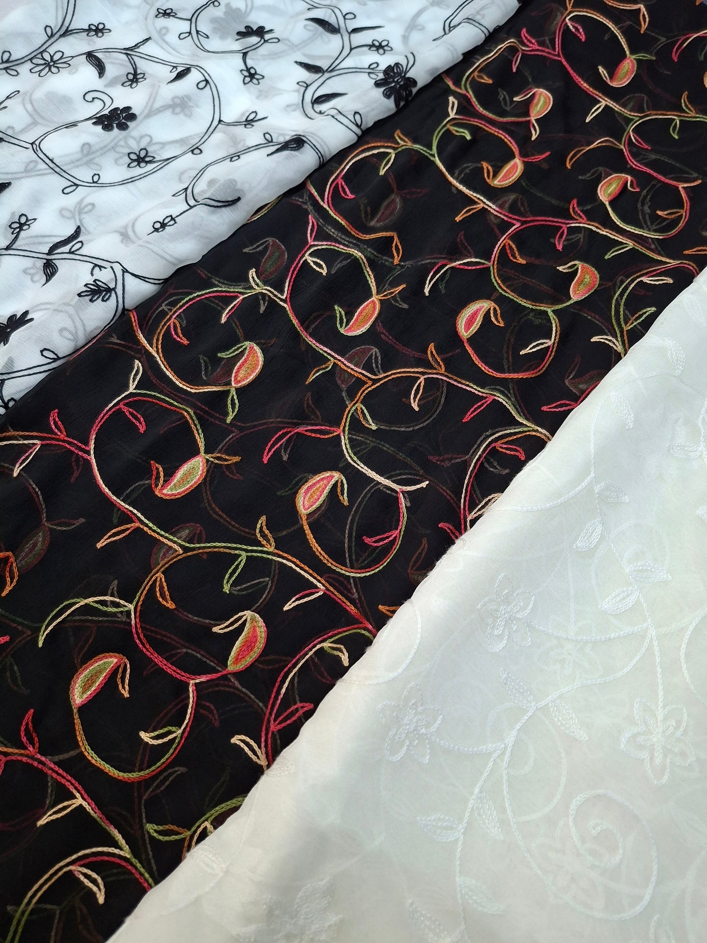 Chiffon dupatta in different Shades and Colours(2.30meters)