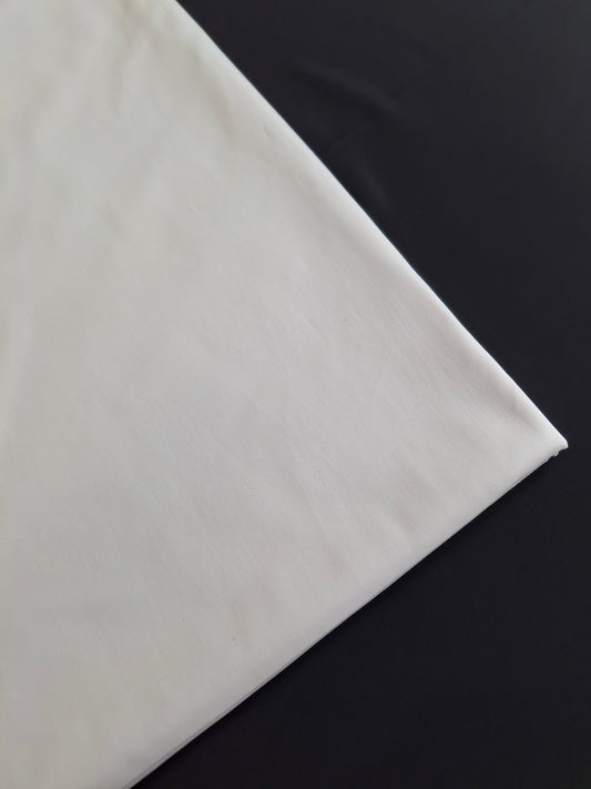 Silk Cotton Cream or Off-white Perfect for Hajj,Umrah Ihram(sold by the meters)