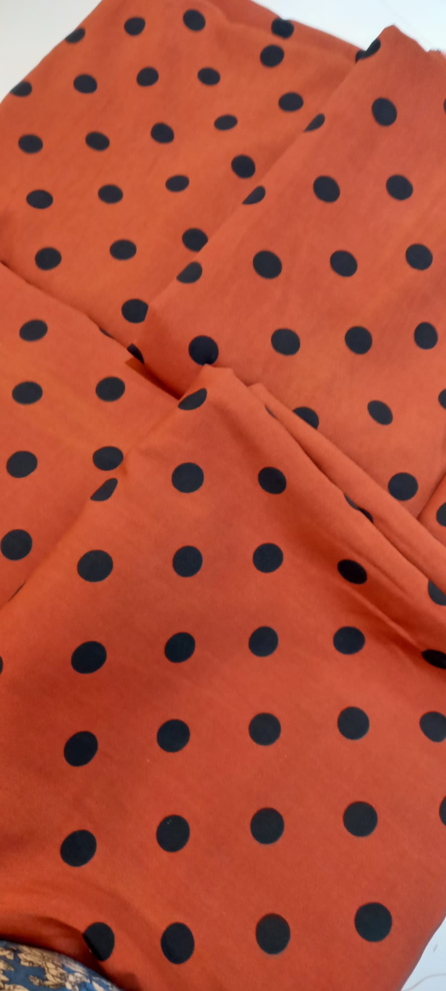 Viscose Polka Dot Fabric(4- meters)
