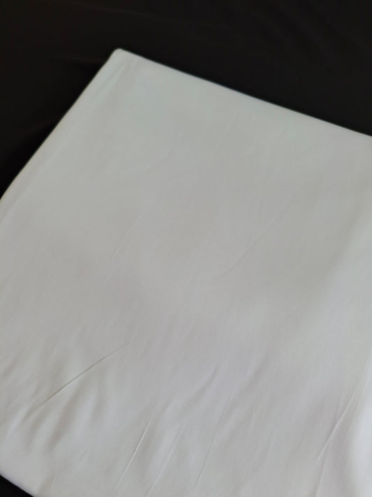 Silk Cotton White Perfect for Hajj,Umrah Ihram (sold by the meters)