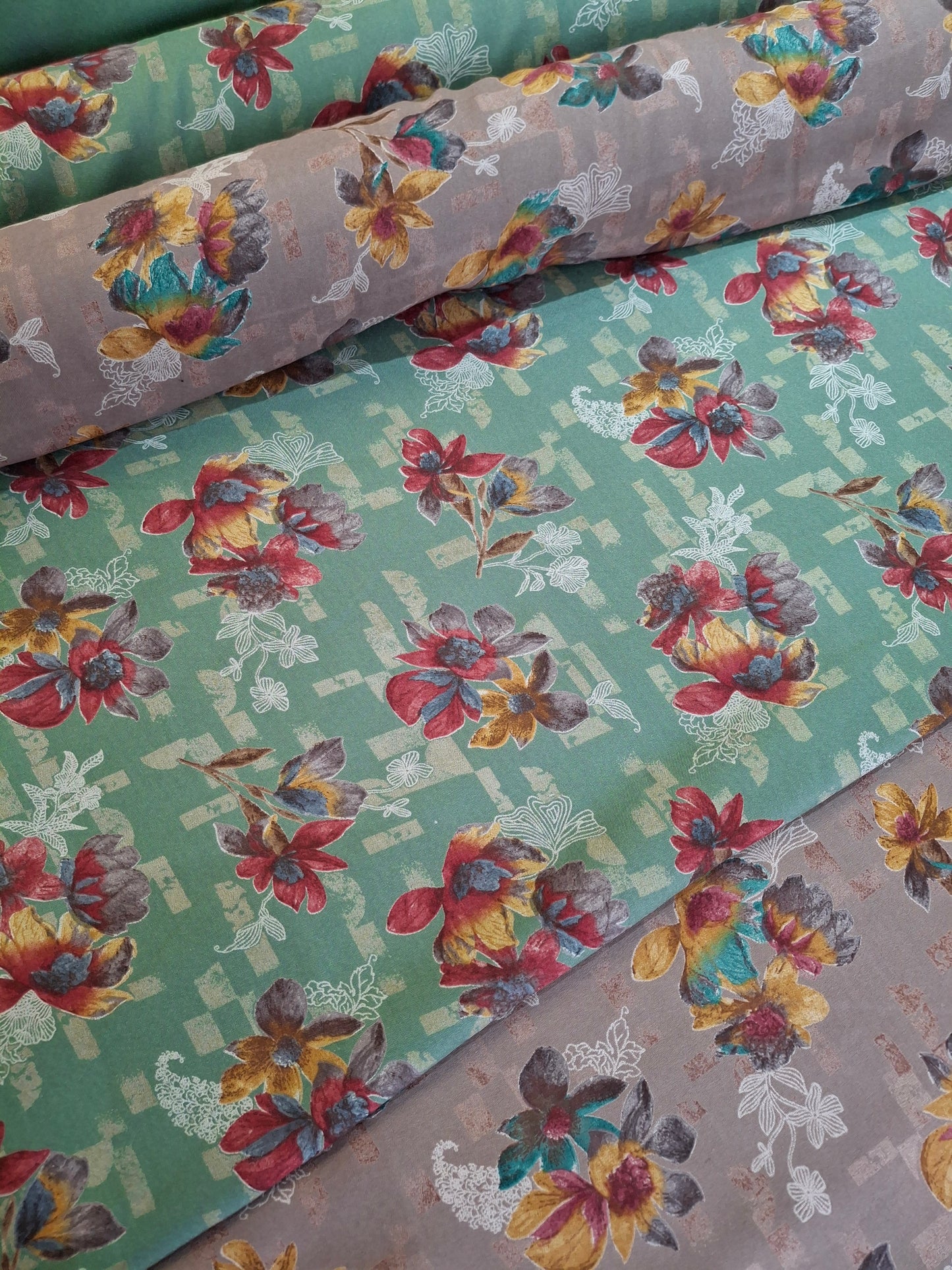 Alpiane Winter Fabric Alpiane 60 Inches Width (4 Meters Suit Set)