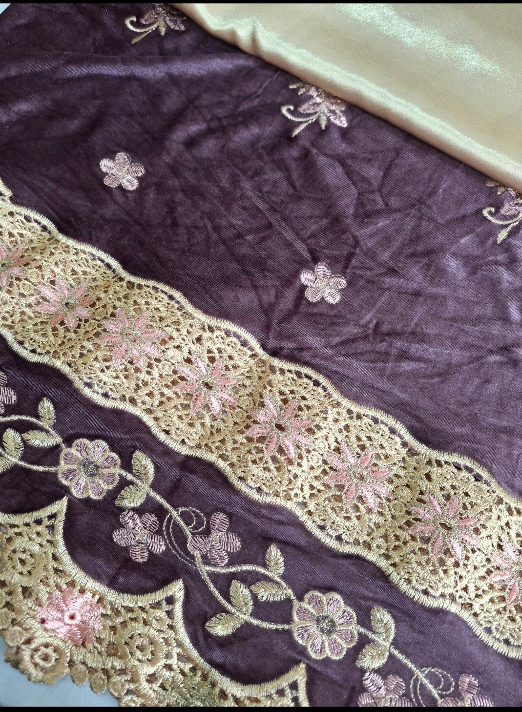 Royal Velvet Embroidered 2 piece Unstitched suit