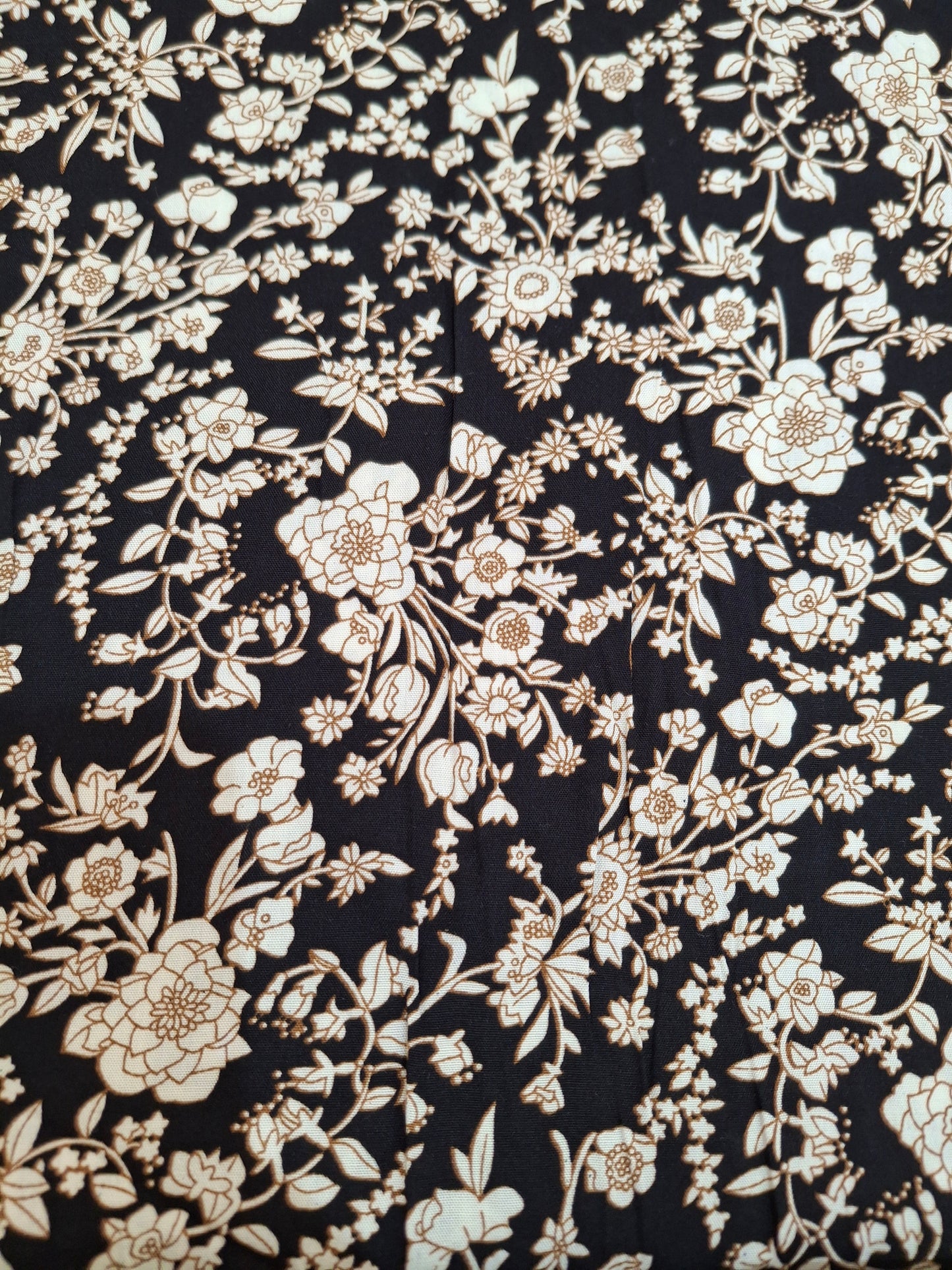 Viscose(4 meters)Full Suit Set,Black and Mustered,Black and Pink