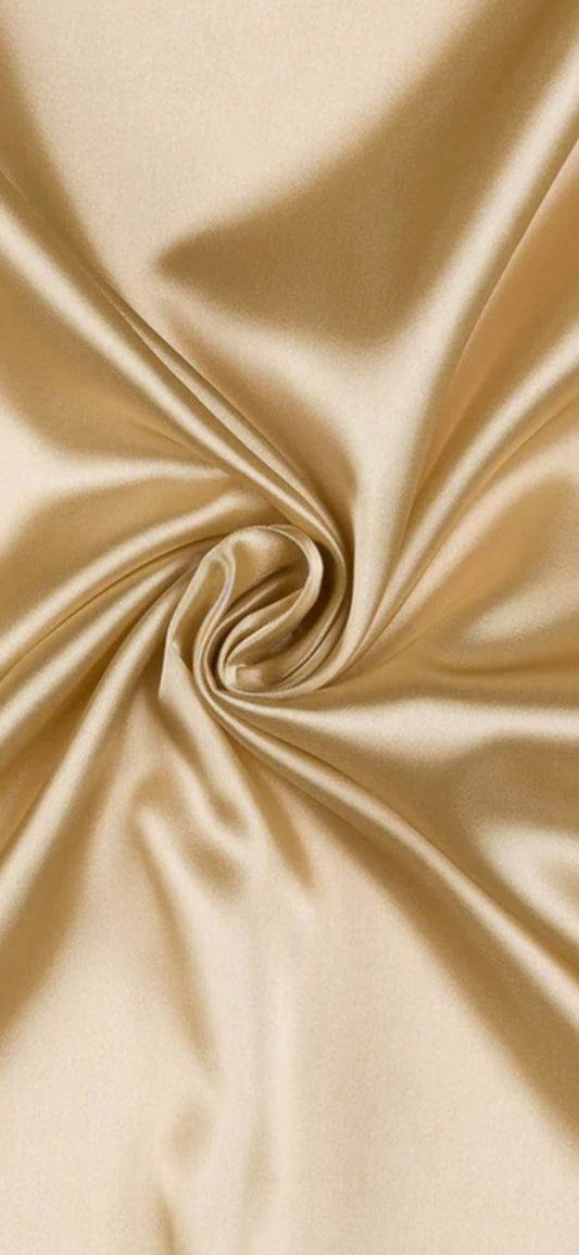 Gold Shamoz Silk and Gold Satin