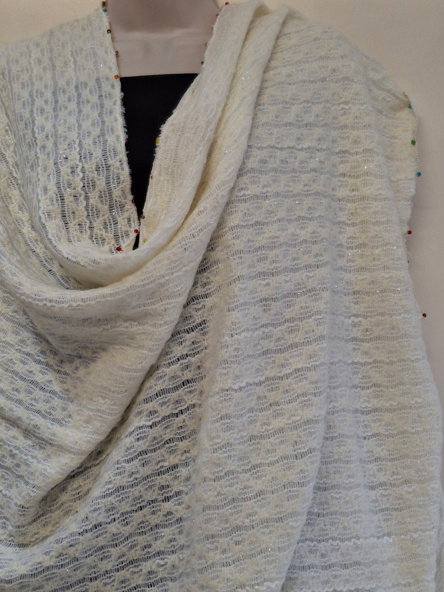 Poncho Scarves Top Quality Lightweight Wool Fabric(2 meters,60"Width)