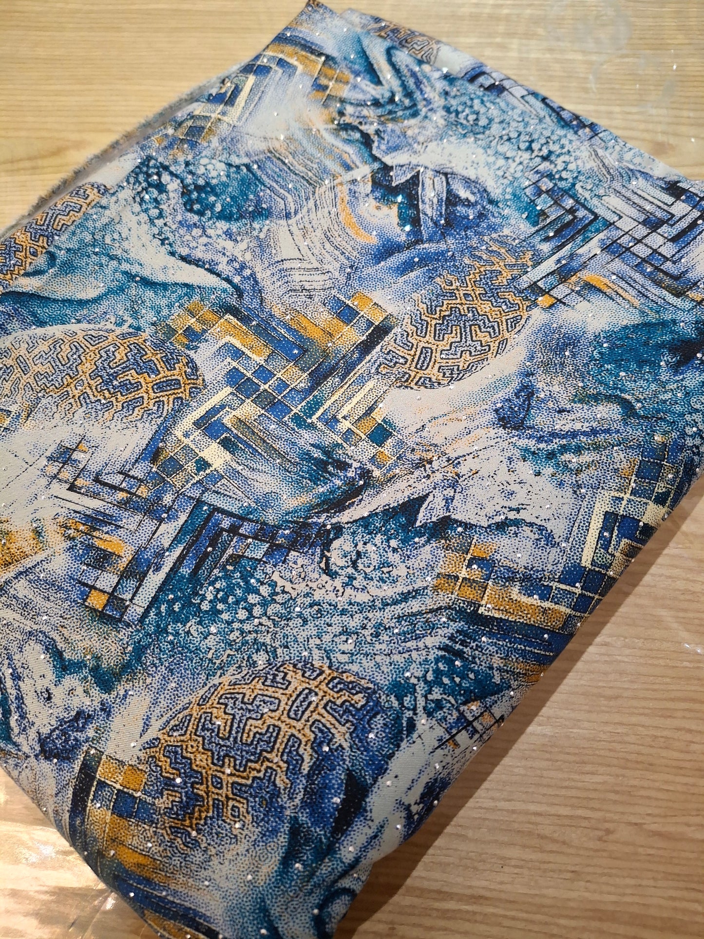 Fancy Diamond Twill Viscose Top Quality,4 meters(winter fabric)