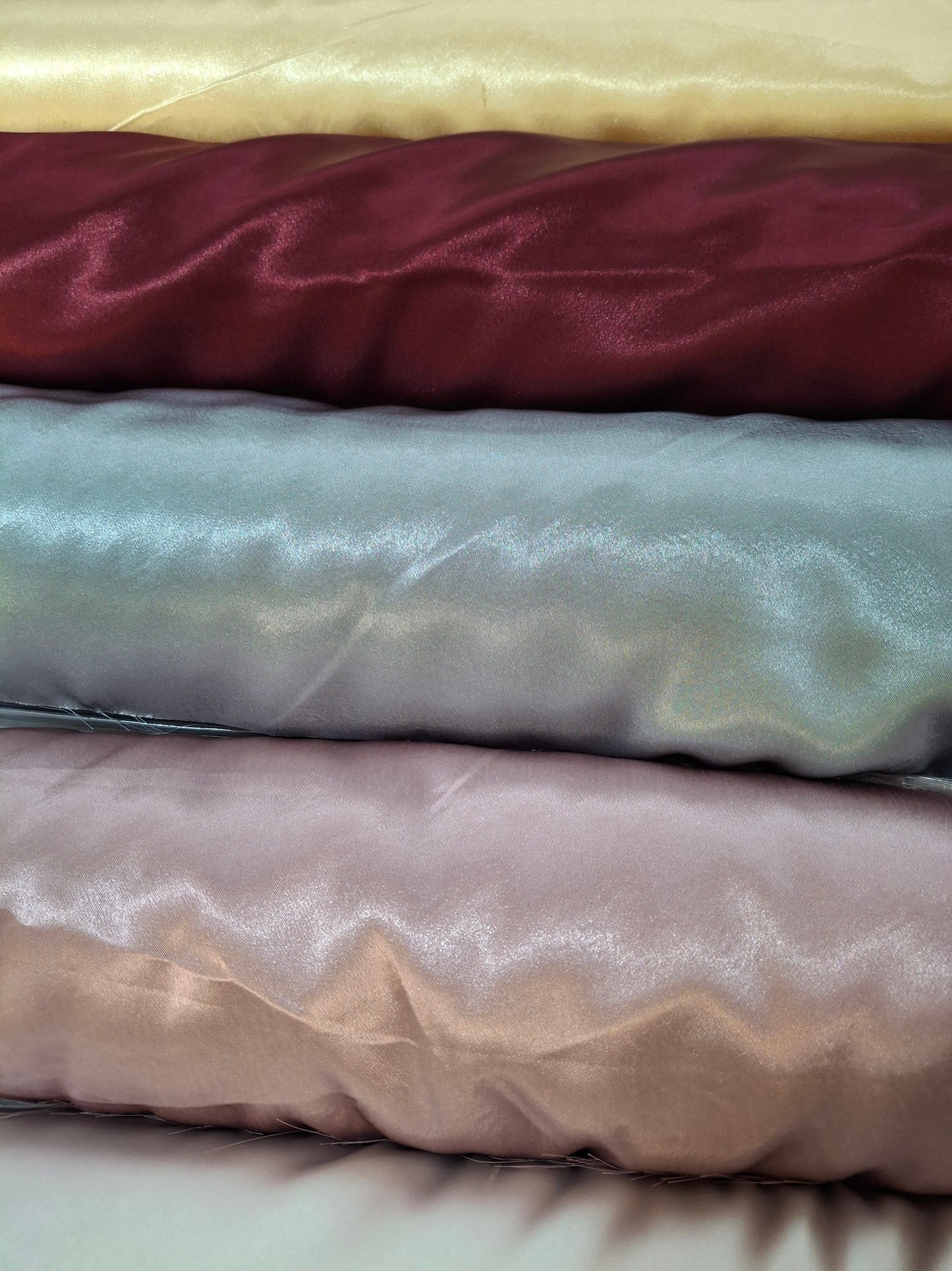 Satin silk Top Quality Full Suit Set 7 Colours(4 meters)60"width