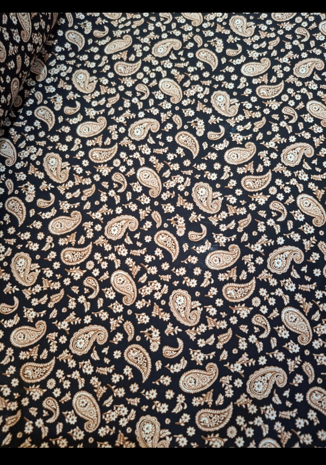 Viscose(4 meters)Full Suit Set,Black and Mustered,Black and Pink