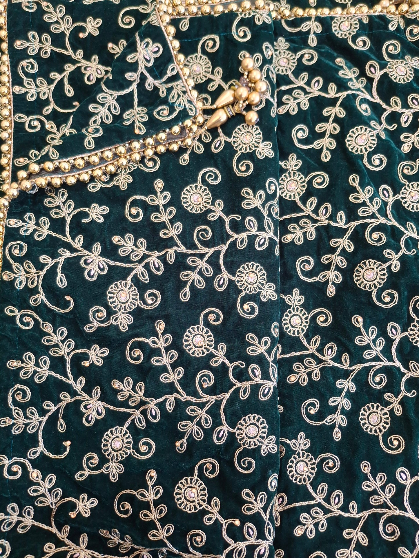 Velvet Embroidered shawls Top Quality