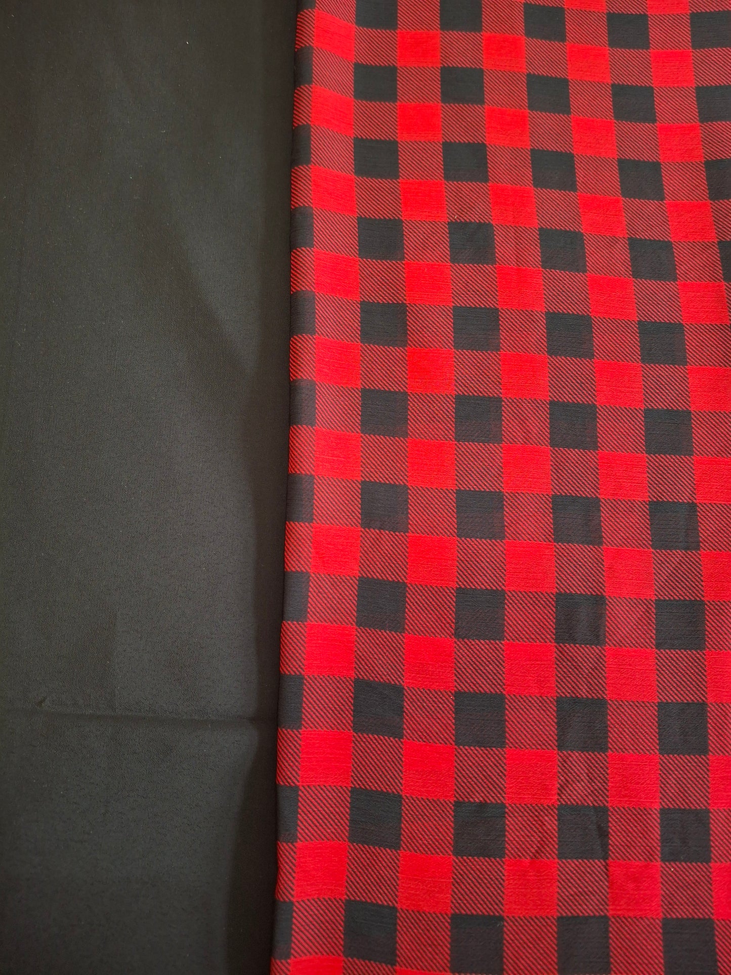 Red Printed Chiffon Georgette(2-Piece suit set with lining)6 meters