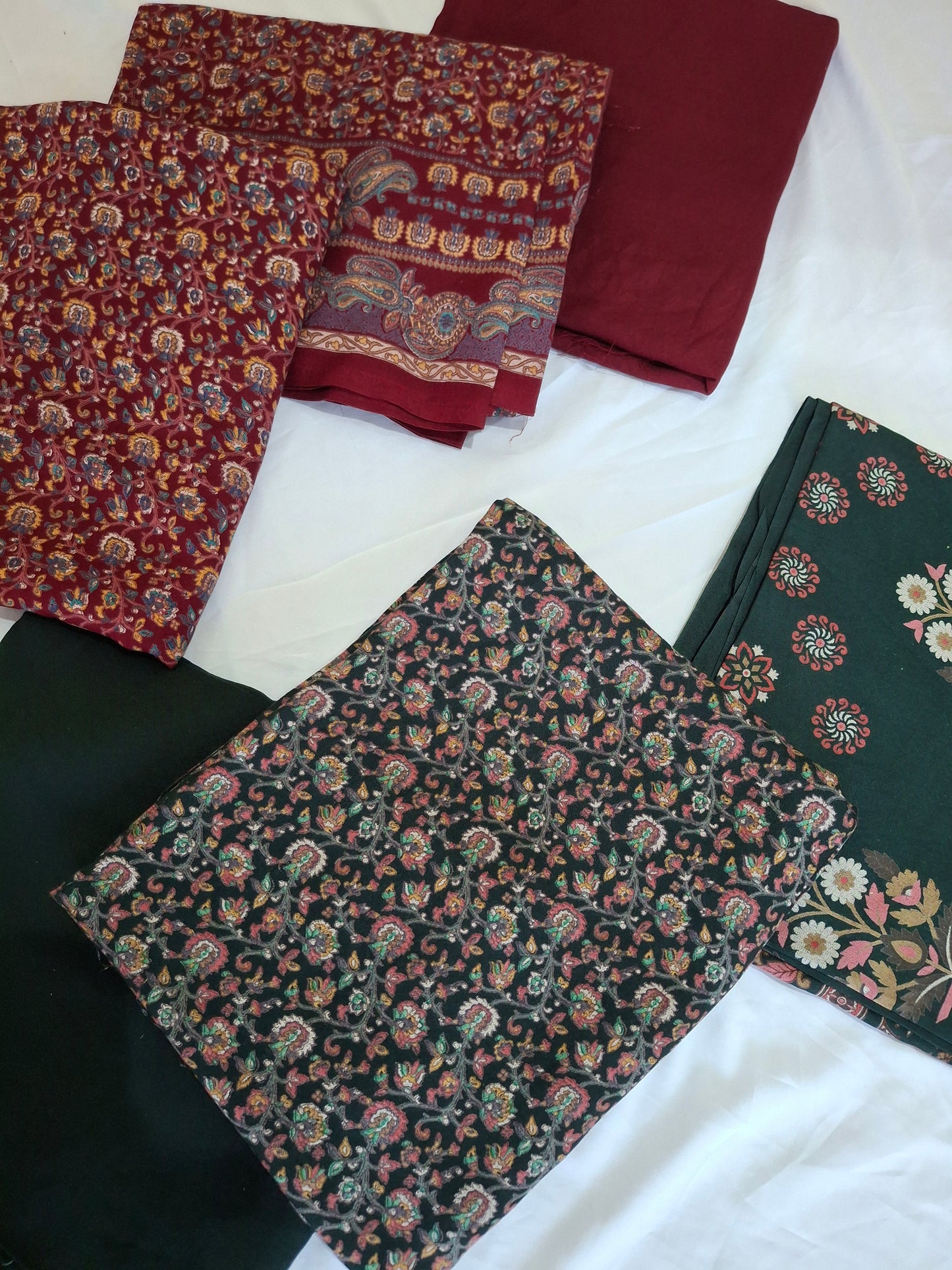 Alpiane Flowers Printed 3 piece Suits