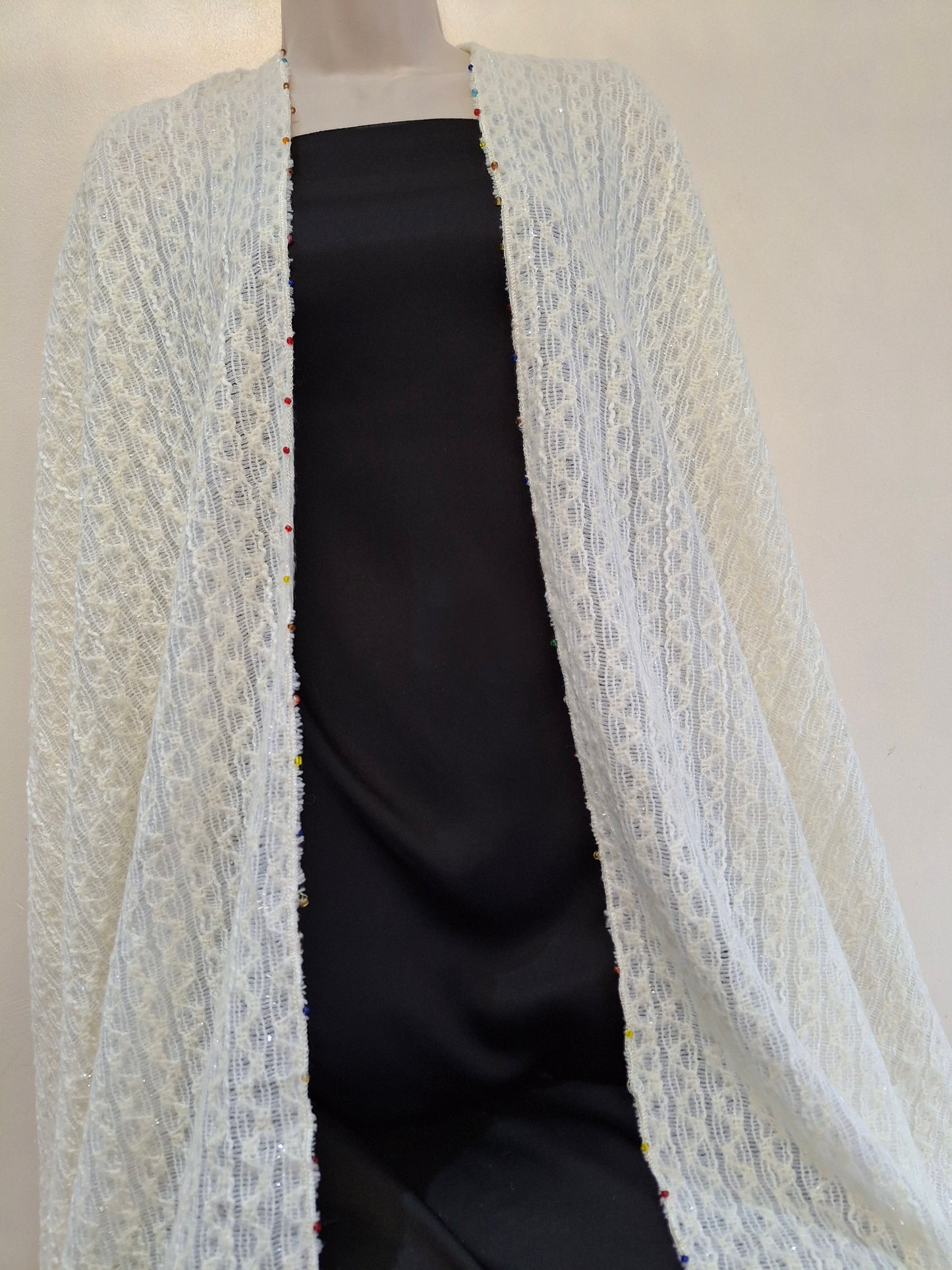 Poncho Scarves Top Quality Lightweight Wool Fabric(2 meters,60"Width)