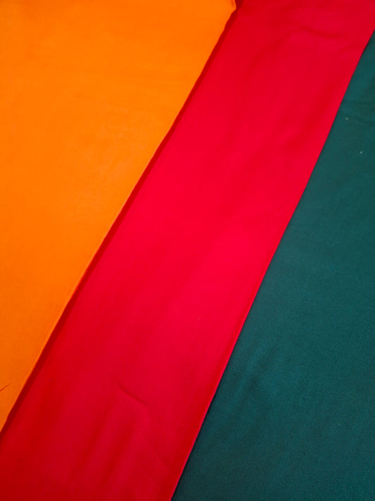 Twill Viscose Multiple Colour(sold by the meters)